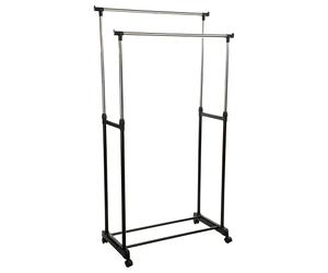 IDspace 105343 - Perchero con Ruedas (2 Barras)