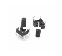 IDUTQUMW 20Pcs Tactile Push Button Switch Tact Switch 6X6X11mm 4-Pin Dip 6 * 6 * 11mm
