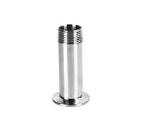 IDUTQUMW DN40 Male Thread to TC64mm Extended Stainless Steel Male Parts SS304 Pipe Fittings Length100mm