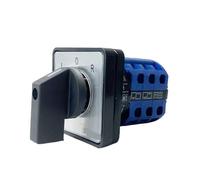 IDUTQUMW L-O-R 3 Positions 20A/32A Changeover Control Circuit Panel Mounted for Electrician Using Tools Rotary CAM Switch LW26-20/3(102,20A)