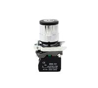 IDUTQUMW XB4-BG21 220v keyed Electrical Switch/keylock Push Button Switch 2 Position with Key