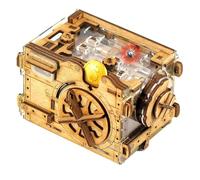 iDventure A-Maze-ing Safe - Caja de Dinero e Laberinto de canicas - Caja misteriosa - Puzzle 3D de Madera - Regalos hicha Originales - Caja rompecabeza - Caja Secreta Japonesa - Regalo Original