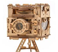 iDventure Cluebox Pro - La Cámara de Sherlock - Juego de Escape Room - Puzzle 3D de Madera - Caja Secreta Japonesa - Regalo Original - Caja para Dinero Boda - Rompecabezas Originales para Adultos