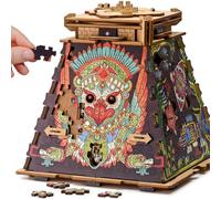 iDventure Cluepuzzle Pirámide del Sol, Puzzle 3D Escape Room para Adultos