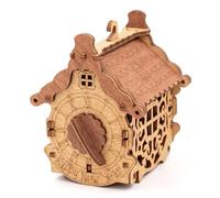 iDventure Happy New Year puzzle box - caja misteriosa para dinero - puzzle 3D de madera - Decoración navideña - regalos hicha originales - caja rompecabeza - Regalo de año nuevo