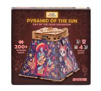 iDventure Puzzle Cluepuzzle Día de los Muertos Expansión - Puzzle de Madera 200+ Piezas - Juego de Escape Room - Caja de Regalo - 4 Motivos tamaño Puzzle 20 x 12 cm - Puzzles de Madera para Adultos