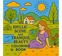 Idyllic Scene and Tranquil Beauty Coloring Book: Gentle Scenes for Peaceful Minds