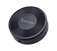 iEAST Audio Cast Music Adaptador WLAN (Streaming Servicios, Radio por Internet), Color Negro