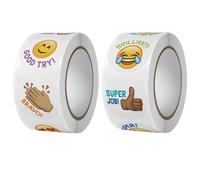 IEBTAWN 1000 Pcs Pegatinas De Recompensa Motivadoras Profesor Teacher Stickers Niños Infantiles Papel Etiquetas Adhesivas Redondas Escuela Regalos Tarjetas Sobres Scrapbooking Manualidades