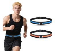 IEBTAWN Paquete De 2 Impermeable Reflective Riñonera Running, Se Pueden Usar En Cinturon Running, Cinturón Para Correr Para Viajar, Trotar, Al Aire Libre Para Teléfonos Móviles De Menos De 6,8 Pulgada