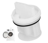 IEBTAWN Tapa Del Filtro De La Bomba De Desagüe De La Lavadora, Plástico De Alta Calidad, Fácil Instalación, Se Adapta A Múltiples Modelos De Lavadora, Blanco (Xqg90-Wm12P2691W)