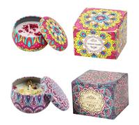 IEBTWN 2 Piezas Velas Aromáticas, Velas Aromáticas, Velas, Velas Decorativas, Vela De Soja, Fragancia Jardín, Para Relajación, Meditación, Ambiente