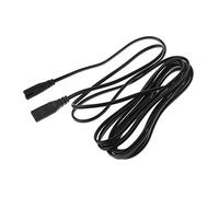IEC 320 2-Pin C7 hembra a C8 macho figura 8 cable de extensión adaptador de corriente 5M