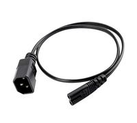 IEC 320 C14 a C7 Cable de extensión de fuente de alimentación de CA para monitor de PC, PDU, UPS DMX