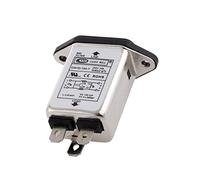 IEC 320 C14 - Filtro EMI CW1D-10A-T para montaje en panel macho