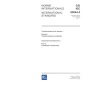 IEC 60044-3 Ed. 2.0 b:2002, Instrument transformers - Part 3: Combined transformers