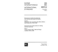 IEC 60072-2 Ed. 1.0 b:1990, Dimensions and output series for rotating electrical machines - Part 2: Frame numbers 355 to 1000 and flange numbers 1180 to 2360