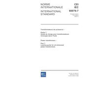 IEC 60076-7 Ed. 1.0 b:2005, Power transformers - Part 7: Loading guide for oil-immersed power transformers
