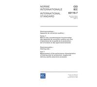 IEC 60118-7 Ed. 2.0 b:2005, Electroacoustics - Hearing aids - Part 7: Measurement of the performance characteristics of hearing aids for production, supply and delivery quality assurance purposes