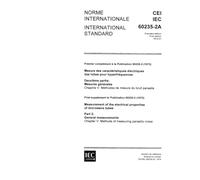 IEC 60235-2A Ed. 1.0 b:1974, Measurement of the electrical properties of microwave tubes - Part 2: General measurements - First supplement: Chapter V: Methods of measuring parasitic noise