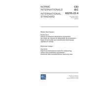 IEC 60255-22-4 Ed. 2.0 b:2002, Electrical relays - Part 22-4: Electrical disturbance tests for measuring relays and protection equipment - Electrical fast transient/burst immunity test