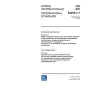 IEC 60269-3-1 Ed. 2.0 b:2004, Low-voltage fuses - Part 3-1: Supplementary requirements for fuses for use by unskilled persons (fuses mainly for ... IV: Examples of types of standardized fuses