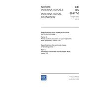 IEC 60317-3 Ed. 3.0 b:2004, Specifications for particular types of winding wires - Part 3: Polyester enamelled round copper wire, class 155