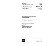 IEC 60317-34 Ed. 2.0 b:1997, Specifications for particular types of winding wires - Part 34: Polyester enamelled round copper wire, class 130L
