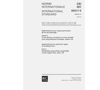 IEC 60317-4 Ed. 3.2 b:2000, Specifications for particular types of winding wires - Part 4: Solderable polyurethane enamelled round copper wire, class 130