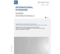 IEC 60317-44 Ed. 1.1 b:2010, First Edition: Specifications for particular types of winding wires - Part 44: Aromatic polyimide tape wrapped rectangular copper wire, class 240