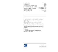 IEC 60335-2-23 Ed. 5.0 b:2005, Household and similar electrical appliances - Safety - Part 2-23: Particular requirements for appliances for skin or hair care