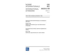 IEC 60335-2-59 Ed. 3.1 b:2006, Household and similar electrical appliances - Safety - Part 2-59: Particular requirements for insect killers