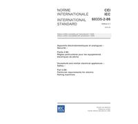 IEC 60335-2-86 Ed. 2.1 b:2005, Household and similar electrical appliances - Safety - Part 2-86: Particular requirements for electric fishing machines