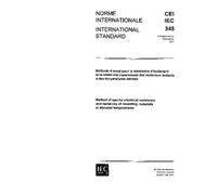 IEC 60343 Ed. 2.0 b:1991, Recommended test methods for determining the relative resistance of insulating materials to breakdown by surface discharges
