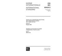 IEC 60424-2 Ed. 1.0 b:1997, Guidance of the limits of surface irregularities of ferrite cores - Part 2: RM-cores