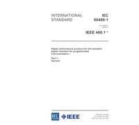 IEC 60488-1 Ed. 1.0 en:2004, Higher performance protocol for the standard digital interface for programmable instrumentation - Part 1: General