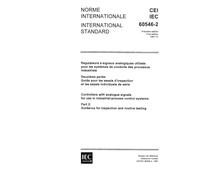 IEC 60546-2 Ed. 1.0 b:1987, Controllers with analogue signals for use in industrial-process control systems. Part 2: Guidance for inspection and routine testing
