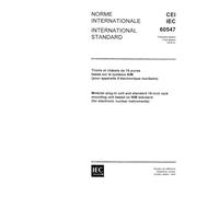 IEC 60547 Ed. 1.0 b:1976, Modular plug-in unit and standard 19-inch rack mounting unit based on NIM standard (for electronic nuclear instruments)