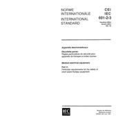 IEC 60601-2-3 Ed. 2.0 b:1991, Medical electrical equipment - Part 2: Particular requirements for the safety of short-wave therapy equipment