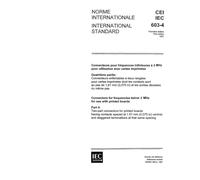 IEC 60603-4 Ed. 1.0 b:1987, Connectors for frequencies below 3 MHz for use with printed boards. Part 4: Two-part connectors for printed boards having ... staggered terminations at that same spacing