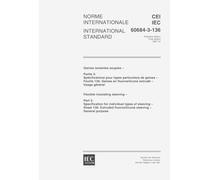 IEC 60684-3-136 Ed. 1.0 b:1997, Flexible insulating sleeving - Part 3: Specification for individual types of sleeving - Sheet 136: Extruded fluorosilicone sleeving - General purpose