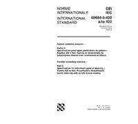 IEC 60684-3-420 Ed. 2.0 b:2002, Flexible insulating sleeving - Part 3: Specification for individual types of sleeving - Sheets 420 to 422: ... textile sleeving with acrylic based coating