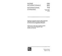 IEC 60712 Ed. 2.0 b:1993, Helical-scan video-tape cassette system using 19 mm (3/4 in) magnetic tape, known as U-format