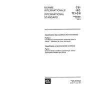 IEC 60721-2-6 Ed. 1.0 b:1990, Classification of environmental conditions. Part 2: Environmental conditions appearing in nature. Earthquake vibration and shock