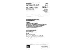 IEC 60747-8-2 Ed. 1.0 b:1993, Semiconductor devices - Discrete devices - Part 8: Field-effect transistors - Section two: Blank detail specification ... for cas power amplifier applications