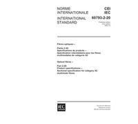 IEC 60793-2-20 Ed. 1.0 b:2001, Optical fibres - Part 2-20: Product specifications - Sectional specification for category A2 multimode fibres