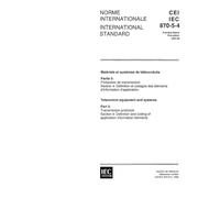 IEC 60870-5-4 Ed. 1.0 b:1993, Telecontrol equipment and systems - Part 5: Transmission protocols - Section 4: Definition and coding of application information elements