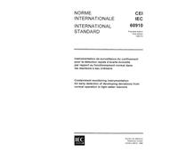 IEC 60910 Ed. 1.0 b:1988, Containment monitoring instrumentation for early detection of developing deviations from normal operation in light water reactors