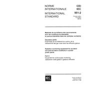 IEC 60951-2 Ed. 1.0 b:1988, Radiation monitoring equipment for accident and post-accident conditions in nuclear power plants. Part 2: Equipment for ... radioactive noble gases in gaseous effluents