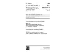 IEC 61000-4-8 Ed. 1.1 b:2001, Electromagnetic compatibility (EMC) - Part 4-8: Testing and measurement techniques - Power frequency magnetic field immunity test